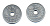 Дания 25 эре 1968 С;S, Фредерик IX (1947-1972) KM 855.1 медно-никель UNC 51-4434