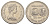 Канада 1 доллар 1974 100 лет городу Виннипег KM 88 никель UNC 4565-1246