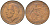 Великобритания 1 пенни 1919 H, Георг V (1910-1936) KM 810, Spink 4052 бронза    69-512