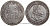Австрия, Священная Римская империя 1 талер XVII век Рудольф II (1576-1612), монетный двор Ensisheim KM 246.1, Dav. 3032 серебро 00-000-00