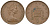 Великобритания 1 пенни 1971 Елизавета II (1952-2022) KM 915, Spink 4237 (B1) бронза 4609-463