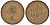 Великобритания 1/2 пенни 1964 Елизавета II (1952-2022) KM 896, Spink 4158 бронза 4681-624