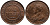 АВСТРАЛИЯ 1 ПЕННИ 1927 ГЕОРГ V (1910-1936) KM 23 бронза 4179-213