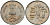 Индия 25 пайсов 1981 FAO KM 51 медно-никель UNC 94-812