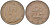 ЮАР 1 ПЕННИ 1936 ПАРУСНИК, ГЕОРГ V KM 14.3 бронза 215-323