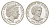 Гернси 1 фунт 1999 Королева Мать KM 120 серебро PROOF 1521-1043