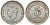 Британская Малайя 5 центов 1943 Георг VI (1937-1952) KM 3a серебро 53-152