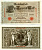 Германия 1000 марок 1910 21 апреля 1910, красная печать, номер семизначный, серия L, буква S, выпуск АВГУСТ 1922 Pick 44, Роземберг 45с бумага VF 8606-40-1-2