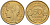 ФРАНЦИЯ 50 САНТИМОВ 1939 ТИП MORLON KM 894.1, LE FRANC 192.15 алюминиевая бронза 44-819