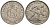 Люксембург 1 франк 1928 сталевар, Шарлотта (1918-1964) KM 35 никель 4603-1054