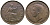 Великобритания 1 пенни 1945 Георг VI (1936-1952) KM 845, Spink 4114 бронза 4680-136