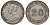 Стрейтс-Сетлментс 20 центов 1927 Георг V (1910-1936) КМ 30b серебро 53-817