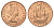 Великобритания 1/2 пенни 1966 Елизавета II (1952-2022) KM 896, Spink 4158 бронза aUNC 4662-1255