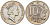 Австралия 10 центов 1994 Елизавета II (1952-), ПТИЦА ЛИРАХВОСТ KM 81 медно-никель UNC 4395-837