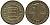 Югославия 1 пара 1994 KM 161 латунь UNC M1-17