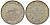 Ангальт-Бернбург 1/6 талера 1861 А, КМ 87, J. 71 серебро UNC 00-00