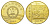 Китай 5 юаней 2001 90 лет революции KM 1364 латунь  UNC  1099-5-74