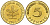 ФРГ 5 пфеннигов 1966 J KM 107, J. 382 сталь плакированная латунью PROOF 1094-7-14
