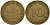 ФРГ 10 пфеннигов 1969 F J. 383, KM 108 сталь плакированная латунью    4603-335