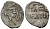 ВЕЛИКОЕ КНЯЖЕСТВО МОСКОВСКОЕ ДЕНГА 1535 - 1547 ИВАН IV ВАСИЛЬЕВИЧ, МОСКОВСКИЙ МОНЕТНЫЙ ДВОР, 0,36 ГР ГиК №48 серебро 262-1247