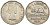 Канада 5 центов 1961 Елизавета II (1952-), бобр KM 50а никель 86-541