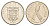 Панама 1/4 бальбоа (25 сентесимо) 2008 Рак молочной железы KM 137 медь плакированная медно-никелем UNC 4642-721