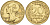Франция 20 сантимов 1967 тип Марианна KM 930 медь алюминий никель    4153-357
