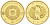 Украина 2 гривны 2007 рыбы, сертификат, вес 1,24 гр. KM 450 золото PROOF 00-00
