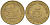ФРГ 5 пфеннигов 1969 F KM 107, J. 382 сталь плакированная латунью 4514-523