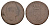 Франция 1 соль 1773 Людовик XV (1715-1774) KM 545 медь 4657-913