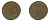 ГЕРМАНИЯ 1 РЕЙХСПФЕННИГ 1936 J KM 37, J. 313 бронза 35-161