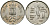 Индия 25 пайсов 1981 FAO KM 51 медно-никель UNC 94-824