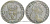Франция 1/2 экю 1709 BB, Людовик XIV KM 409.2 серебро 00-819-03