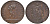 Великобритания 1/2 пенни 1793 Манчестер-Ланкашир, жетон Dalton & Hamer 135 медь 1531-845