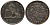 Бельгия 2 сантима 1876 Belges, Леопольд II (1865-1909) KM 35.1 медь 34-1116