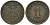 Германия 1 пфенниг 1915 A, Вильгельм II (1888-1918) KM 10, J. 10 медь 4608-124