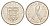 Панама 1/4 бальбоа (25 сентесимо) 2008 Рак молочной железы KM 137 медь плакированная медно-никелем UNC 4642-716