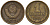 СССР 1 копейка 1983 Федорин 167 латунь 4158-469