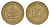 ФРГ 10 пфеннигов 1978 J KM 108, J. 383 сталь плакированная латунью 4630-1266