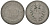 ГЕРМАНИЯ 10 ПФЕННИГОВ 1875 D, СТАРОГЕРБОВКА KM 4, Jager 4, Weege 7 медно-никель 4546-1124