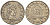 АНТИКА ЖЕТОН ND KAROLUS IMPAVD белый металл 4544-1046