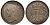 Великобритания 1 пенни 1839 Виктория (1837-1901) KM 727, Spink 3920 серебро PROOFLIKE 1523-1344