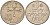 Израиль 1 лира 1975 JE5735, без звезды Давида KM 47.1 медно-никель 4557-135