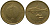 Словения 1 толар 1998 KM 4 латунь 4546-1056