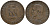 ФРАНЦИЯ 10 САНТИМОВ 1854 К, НАПОЛЕОН III (1852-1870) KM 771.5 бронза 32-933