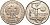 Польша 10 злотых 1965 MW, 700 лет Варшаве, проба, probe KM Pr 131 медно-никель  UNC 441-1413