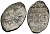 Великое Княжество Московское копейка 1535-1547 Иван IV Васильевич, Псковский монетный двор, 0,67 гр. ГиК №74 серебро    262-556