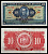 Боливия 10 боливиано 1928 Pick 130 (5) бумага аUNC 6280-15-2-2