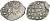 Великое Княжество Московское копейка 1535-1547 Иван IV Васильевич, Новгородский монетный двор, 0,68 ГР ГиК №75 серебро 00-00
