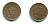 Великобритания 1 пенни 2001 Елизавета II (1952-2022) KM 986, Spink 4710 (B5) сталь плакированная медью 540-228
